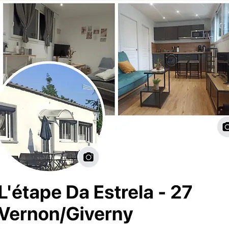 L'etape Da Estrela - Cocon Cosy -vernon Giverny 弗农